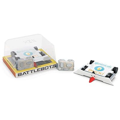 HEXBUG BattleBots Duck Robot télécommandé pour enfants Jouet menthe pour garçons et filles Piles incluses HEXBUG BattleBots Duck Robot télécommandé pour enfants Jouet menthe pour garçons et filles Piles incluses