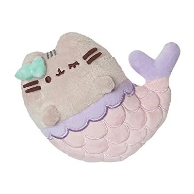Aurora World, 61516, Mermaid Pusheen Petit, Peluche éco-Responsable, Rose & Violet, Rosa & Lila Aurora World, 61516, Mermaid Pusheen Petit, Peluche éco-Responsable, Rose & Violet, Rosa & Lila