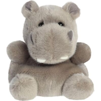 Aurora , 33859, Palm Pals Hunk Hippo, 12,7 cm, peluche, gris Aurora , 33859, Palm Pals Hunk Hippo, 12,7 cm, peluche, gris