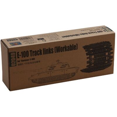 Trumpeter 1 : 35 – E-100 Tank Track Link Set Trumpeter 1 : 35 – E-100 Tank Track Link Set