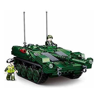 Sluban M38-B1010 ModelBricks-STRV103 Main Battle Tank 692 pièces Sluban M38-B1010 ModelBricks-STRV103 Main Battle Tank 692 pièces
