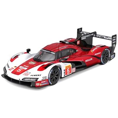 Bburago Porsche 963 Le Mans #5 2023 Modèle réduit réaliste à l'échelle 1:24, licence officielle Porsche, âge recommandé 3+ ans Bburago Porsche 963 Le Mans #5 2023 Modèle réduit réaliste à l'échelle 1:24, licence officielle Porsche, âge recommandé 3+ ans