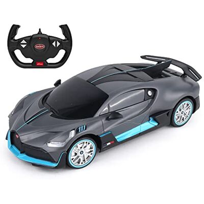 TURBO CHALLENGE Bugatti Divo RC Prestige 095614 Voiture Télécommandée Noir 1/14 Piles Non Incluses Plastique À Partir de 6 Ans TURBO CHALLENGE Bugatti Divo RC Prestige 095614 Voiture Télécommandée Noir 1/14 Piles Non Incluses Plastique À Partir de 6 Ans