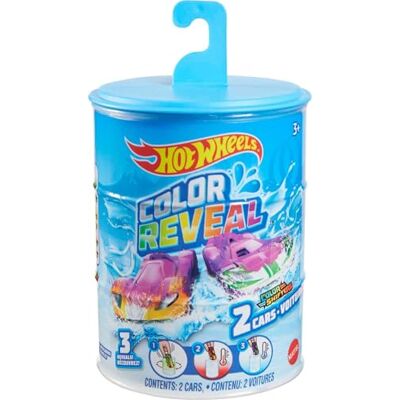 Hot Wheels 900 HBN63 EA Hotwheels Colour Reveal 2 Pack CDU, Multicoloured Hot Wheels 900 HBN63 EA Hotwheels Colour Reveal 2 Pack CDU, Multicoloured