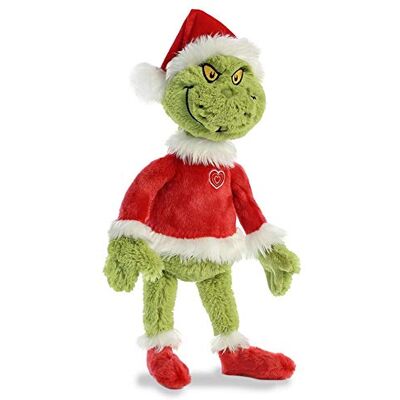 Aurora Monde 19" Grinch Père Noël, Vert, Rouge, Blanc Aurora Monde 19" Grinch Père Noël, Vert, Rouge, Blanc