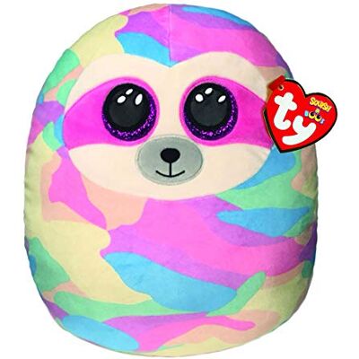 Ty Squish a Boos Coussin Peluche Enfant Cooper le paresseux 40 cm, 39195 Ty Squish a Boos Coussin Peluche Enfant Cooper le paresseux 40 cm, 39195