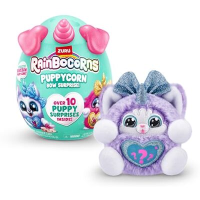 Rainbocorns Puppycorn Surprise Series 3 (Husky) de ZURU – Animal en Peluche à Collectionner – Œuf Surprise – Pack d'autocollants – Slime – Peluche Chien à partir de 3 Ans – pour Filles et Enfants Rainbocorns Puppycorn Surprise Series 3 (Husky) de ZURU – Animal en Peluche à Collectionner – Œuf Surprise – Pack d'autocollants – Slime – Peluche Chien à partir de 3 Ans – pour Filles et Enfants