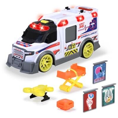 Ambulance Jouet Dickie Toys - Véhicule avec Lumières & Son Ambulance Jouet Dickie Toys - Véhicule avec Lumières & Son