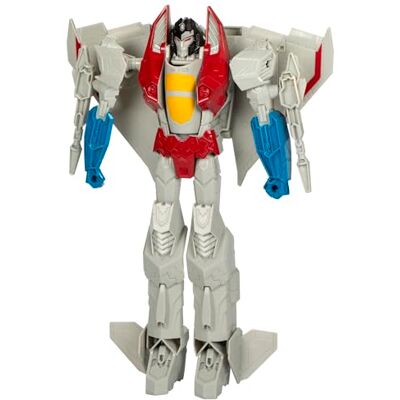 Transformers One Mega Changer Starscream Figurine robot d'action de 28 cm, jouets interactifs pour garçons et filles âgés de 6 ans et plus Transformers One Mega Changer Starscream Figurine robot d'action de 28 cm, jouets interactifs pour garçons et filles âgés de 6 ans et plus