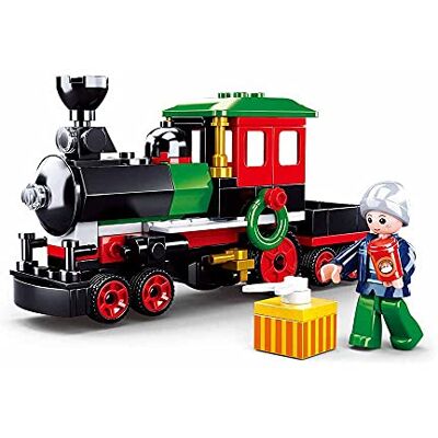 Sluban Town New Year Series Train Sluban Town New Year Series Train