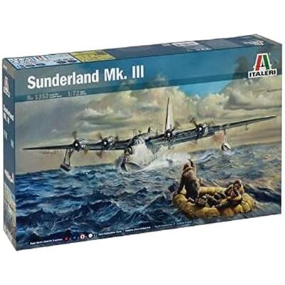 Italeri I1352 Short Sunderland MK.III, Gris Italeri I1352 Short Sunderland MK.III, Gris