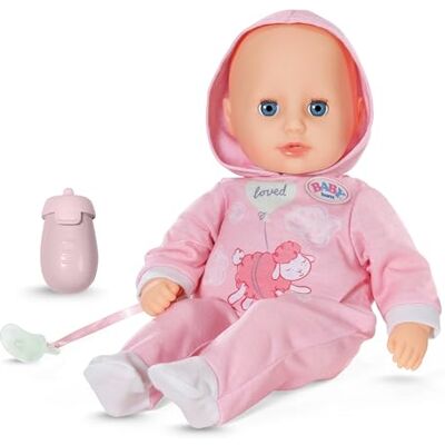 BABY born Hannah Play with Me Pop met 5 functies Soepel lichaam met accessoires 36 cm Werkt op batterijen Geschikt voor kinderen vanaf 1 jaar BABY born Hannah Play with Me Pop met 5 functies Soepel lichaam met accessoires 36 cm Werkt op batterijen Geschikt voor kinderen vanaf 1 jaar