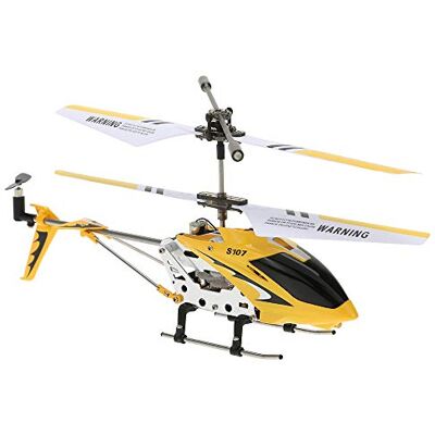 SYMA Hélicoptère S107G 3 canaux infrarouge avec gyroscope (jaune) SYMA Hélicoptère S107G 3 canaux infrarouge avec gyroscope (jaune)