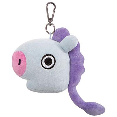 Aurora Produits officiels BT21 signés World, peluche porte-clés MANG, 61338, violet Aurora Produits officiels BT21 signés World, peluche porte-clés MANG, 61338, violet