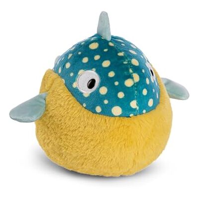 NICI Doudou en peluche Poisson-globe Volker de 20 cm en bleu Peluche douce et durable, mignonne peluche à câliner, pour jouer, pour enfants et adultes, une excellente idée de cadeau NICI Doudou en peluche Poisson-globe Volker de 20 cm en bleu Peluche douce et durable, mignonne peluche à câliner, pour jouer, pour enfants et adultes, une excellente idée de cadeau