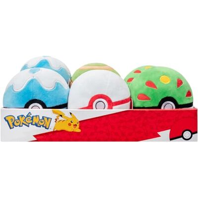 Pokémon Pokeball Jouet en peluche – Balle douce Pokémon Pokeball Jouet en peluche – Balle douce