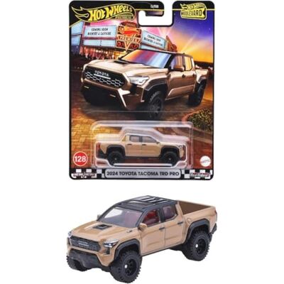 Hot Wheels Premium Boulevard Cars 2024 Toyota Tacoma TRD PRO Echelle 1/64 Longueur 7 cm GJT68 Boulevard Série 128 Hot Wheels Premium Boulevard Cars 2024 Toyota Tacoma TRD PRO Echelle 1/64 Longueur 7 cm GJT68 Boulevard Série 128