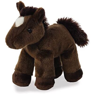 Aurora Animal, 16486, Mini Flopsies Chestnut Le Cheval 20 cm, Peluche, Marron Aurora Animal, 16486, Mini Flopsies Chestnut Le Cheval 20 cm, Peluche, Marron