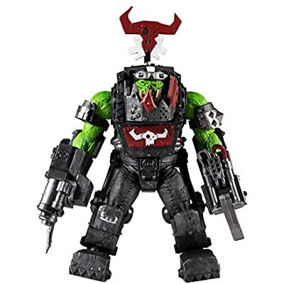 McFarlane Toys, Warhammer 40000 Ork Meganob avec Shoota Mega Figure avec 22 pièces mobiles, figurine de collection Warhammer avec base de support de collection À partir de 12 ans McFarlane Toys, Warhammer 40000 Ork Meganob avec Shoota Mega Figure avec 22 pièces mobiles, figurine de collection Warhammer avec base de support de collection À partir de 12 ans