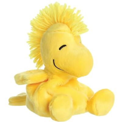 Aurora , Peanuts Palm Pals Woodstock 40474 Peluche Jaune 12,7 cm Aurora , Peanuts Palm Pals Woodstock 40474 Peluche Jaune 12,7 cm