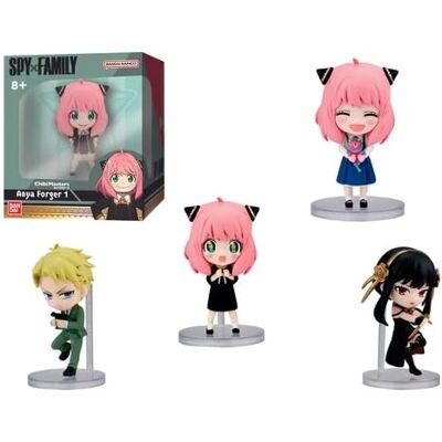 BANDAI Figurine Spy x Family Chibi Masters 8 cm (5 figurines différentes Livraison 1 pièce) VE93743 BANDAI Figurine Spy x Family Chibi Masters 8 cm (5 figurines différentes Livraison 1 pièce) VE93743