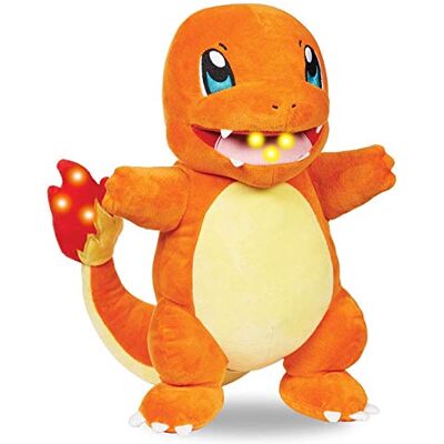 Pokémon 97770 Flamme Action Charmander, Sans Couleur Pokémon 97770 Flamme Action Charmander, Sans Couleur