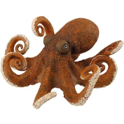 Collecta Octopus Figurine réaliste d'animal marin à collectionner pour jeu imaginatif, cadeau pour enfants à partir de 3 ans Collecta Octopus Figurine réaliste d'animal marin à collectionner pour jeu imaginatif, cadeau pour enfants à partir de 3 ans