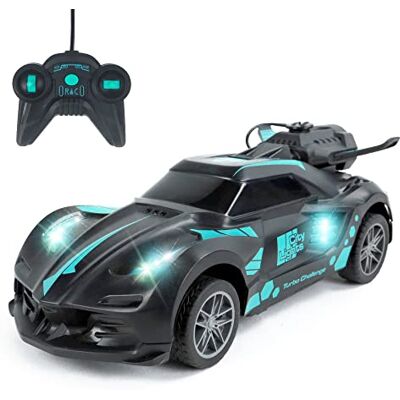 TURBO CHALLENGE City Light Vaporize 1/20-097727 Voiture Télécommandée Noir Prêt à Rouler Option Fumée Batterie Rechargeable et Piles incluses Plastique À Partir de 6 Ans TURBO CHALLENGE City Light Vaporize 1/20-097727 Voiture Télécommandée Noir Prêt à Rouler Option Fumée Batterie Rechargeable et Piles incluses Plastique À Partir de 6 Ans