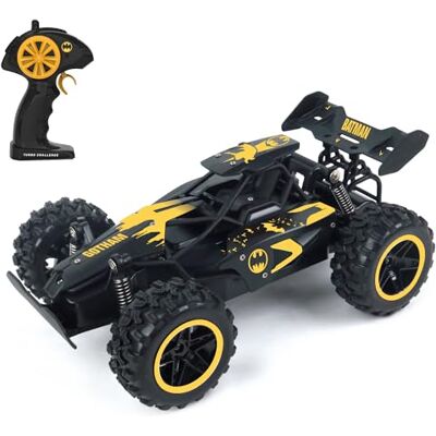 TURBO CHALLENGE Off Road Batman Licence Officielle DC Batman Tout Terrain 099348 Voiture Télécommandée Noir 1/24 Piles Incluses Métal Jouet Enfant Cadeau À Partir de 6 ans TURBO CHALLENGE Off Road Batman Licence Officielle DC Batman Tout Terrain 099348 Voiture Télécommandée Noir 1/24 Piles Incluses Métal Jouet Enfant Cadeau À Partir de 6 ans