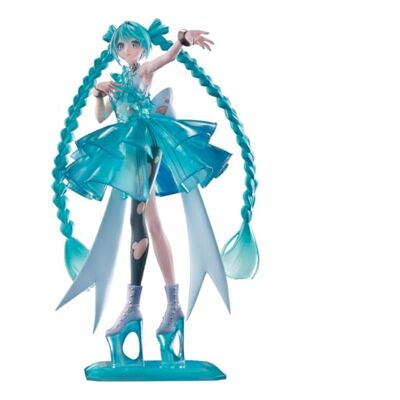Banpresto Hatsune Miku Evolve Clearluxe Figurine d'action Emeraldgem 28 cm BP29326P Multicolore Banpresto Hatsune Miku Evolve Clearluxe Figurine d'action Emeraldgem 28 cm BP29326P Multicolore