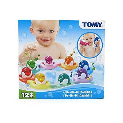 Toomies Tomy Do Re My Dolphins Baby Bath Toy, éducatif et musical pour tout-petits, enfants de 1, 2 et 3 ans Toomies Tomy Do Re My Dolphins Baby Bath Toy, éducatif et musical pour tout-petits, enfants de 1, 2 et 3 ans