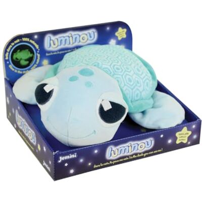 Jemini 040757 MA Petite Carapace Peluche Tortue Lumineuse Naturelle Fonctionne sans Pile +/-25 CM, Bleu Jemini 040757 MA Petite Carapace Peluche Tortue Lumineuse Naturelle Fonctionne sans Pile +/-25 CM, Bleu