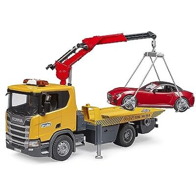 bruder 03552 Camion Grue Scania Super 560R avec Roadster Comprend un module sonore et lumineux, grue, assistance routière, véhicules, jouet à partir de 4 ans, 1:16 bruder 03552 Camion Grue Scania Super 560R avec Roadster Comprend un module sonore et lumineux, grue, assistance routière, véhicules, jouet à partir de 4 ans, 1:16