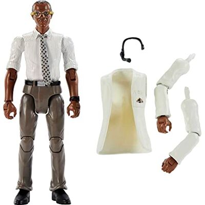 Mattel Jurassic World Jurassic Park figurine humaine dans la collection Hammond Ray Arnold, figurine articulée authentique de première qualité, échelle 3,75 pouces, dinosaure Jouet HLP35 Mattel Jurassic World Jurassic Park figurine humaine dans la collection Hammond Ray Arnold, figurine articulée authentique de première qualité, échelle 3,75 pouces, dinosaure Jouet HLP35