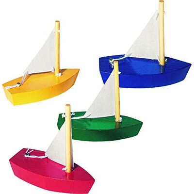 Goki : Mini voilier (modèle assorti) Goki : Mini voilier (modèle assorti)