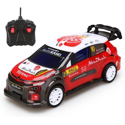 TURBO CHALLENGE Citroën C3 WRC Licence Officielle 099601 Voiture Télécommandée Rouge 1/24 Plastique Jouet Enfant Cadeaux Anniversaire À Partir de 5 Ans TURBO CHALLENGE Citroën C3 WRC Licence Officielle 099601 Voiture Télécommandée Rouge 1/24 Plastique Jouet Enfant Cadeaux Anniversaire À Partir de 5 Ans