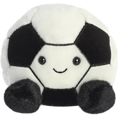 Aurora World 33869 Palm Pals Striker Football Peluche en forme de ballon de football Noir/blanc et noir 13 cm Aurora World 33869 Palm Pals Striker Football Peluche en forme de ballon de football Noir/blanc et noir 13 cm