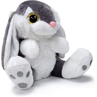 Barrado Rabbit Sitting Plush Toy Bunny Quality Super Soft (Grey, 29cm/11'40") Barrado Rabbit Sitting Plush Toy Bunny Quality Super Soft (Grey, 29cm/11'40")