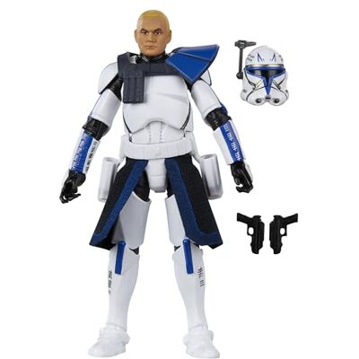 Star Wars The Vintage Collection, figurine de collection Mandalorian Clone Commander Rex (Bracca Mission) de 9,5 cm, : The Bad Batch Star Wars The Vintage Collection, figurine de collection Mandalorian Clone Commander Rex (Bracca Mission) de 9,5 cm, : The Bad Batch