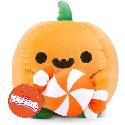Snackles Seasonal-Series 1-Halloween Plush 8" Jack-o-Lantern with Lolly 77701G Snackles Seasonal-Series 1-Halloween Plush 8" Jack-o-Lantern with Lolly 77701G