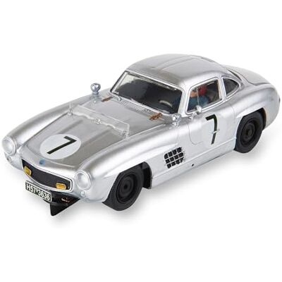 Scalextric Véhicule de course original Voiture Slot Échelle 1:32 (Mercedes-Benz 300 SL Coupé 24h Le Mans '56) Édition numéro 1.000 Scalextric Véhicule de course original Voiture Slot Échelle 1:32 (Mercedes-Benz 300 SL Coupé 24h Le Mans '56) Édition numéro 1.000