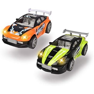 Dickie Toys 203762000 – Midnight Racer, 2 véhicules assortis Dickie Toys 203762000 – Midnight Racer, 2 véhicules assortis