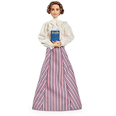 Barbie Signature Helen Keller, poupée de Collection Femmes d'Exception, Jouet Collector, GTJ78 Barbie Signature Helen Keller, poupée de Collection Femmes d'Exception, Jouet Collector, GTJ78