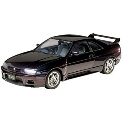 Tamiya 24145 1:24 Nissan Skyline GT-R V-Spec – Réplique fidèle à l'original, modélisme, kit de construction en plastique, bricolage, loisirs, collage, kit de modélisme, assemblage, non peint, moyen Tamiya 24145 1:24 Nissan Skyline GT-R V-Spec – Réplique fidèle à l'original, modélisme, kit de construction en plastique, bricolage, loisirs, collage, kit de modélisme, assemblage, non peint, moyen