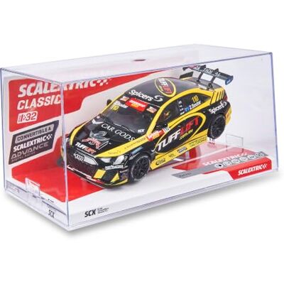 Scalextric Véhicule de course Classic Voiture Slot Échelle 1:32 (Audi RS3 LMS TCR Z. Soutar The Bend '24) Scalextric Véhicule de course Classic Voiture Slot Échelle 1:32 (Audi RS3 LMS TCR Z. Soutar The Bend '24)