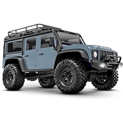 Traxxas TRX-4M 1/18 LD Land Rover Defender X-Blau Scale Crawler avec batterie/chargeur 4WD RTR Bleu Traxxas TRX-4M 1/18 LD Land Rover Defender X-Blau Scale Crawler avec batterie/chargeur 4WD RTR Bleu