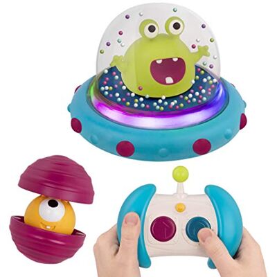 B. toys – Remote Control Car – RC Spaceship – Toy Bumper Car with Lights & Sounds – Space Toys for Toddlers, Kids – 12 Months + – Bumper Space Car Marky Mars B. toys – Remote Control Car – RC Spaceship – Toy Bumper Car with Lights & Sounds – Space Toys for Toddlers, Kids – 12 Months + – Bumper Space Car Marky Mars