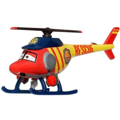 Cars de Disney y Pixar Diecast Hélicoptère de sauvetage pour enfants de 3 ans et plus Cars de Disney y Pixar Diecast Hélicoptère de sauvetage pour enfants de 3 ans et plus