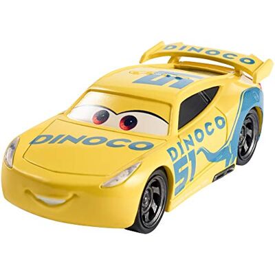 Mattel Disney Pixar Cars petite voiture Cruz Ramirez Dinoco jaune, jouet pour enfant, DXV71 Mattel Disney Pixar Cars petite voiture Cruz Ramirez Dinoco jaune, jouet pour enfant, DXV71