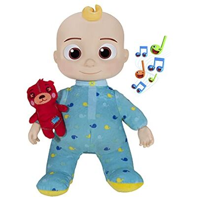 CoComelon CMW0146 Poupon Musical JJ avec Ours en Peluche pour Enfant à partir de 18 Mois, français Non Garanti CoComelon CMW0146 Poupon Musical JJ avec Ours en Peluche pour Enfant à partir de 18 Mois, français Non Garanti